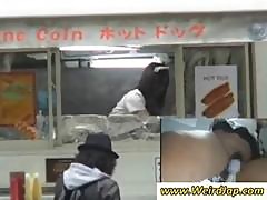 Food Van Attendant Gets Vibed By Her Boss While She Works The Counter