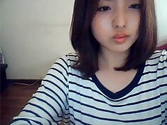 Korean girl on web cam